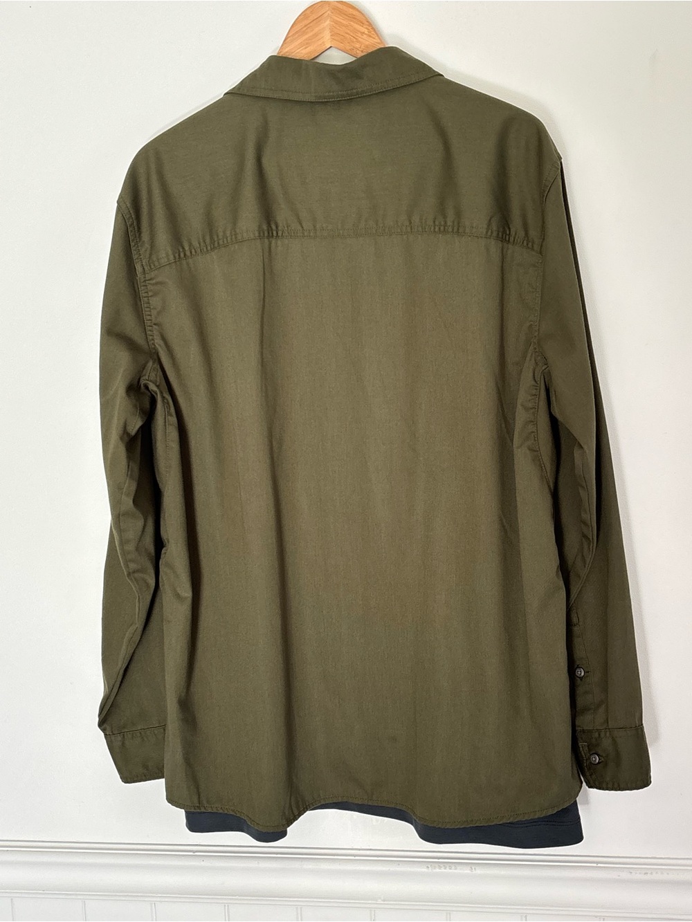 Vertx Men's Tactical Button Up Shirt Green Layered Outdoor Guardian Size XL *b70 - Picture 9 of 16